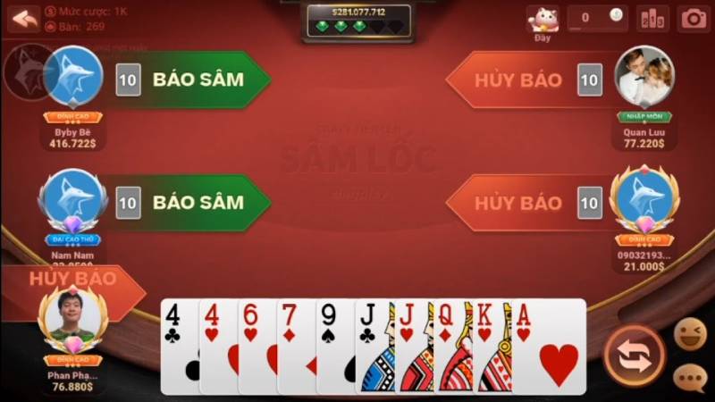 Chơi Bài Sâm Lốc Trực Tuyến Đỉnh Như Cao Thủ 5 Giữ bình tĩnh khi ngồi vào bàn chơi