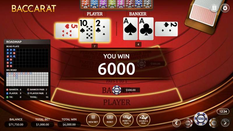Chiến Lược Chơi Baccarat Hiệu Quả Với Chiến Thuật Thông Minh 3 Không đặt cửa hòa quá nhiều